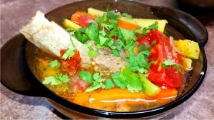 Узбекская Шурпа из Говядины. Очень Простой и Вкусный рецепт!