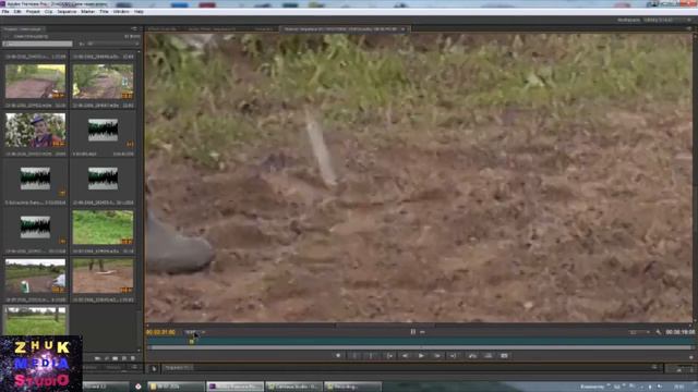 Газон с привидением