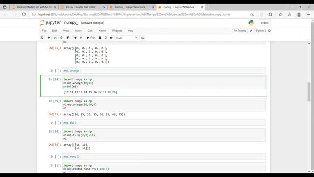 Live Coding Example Python Numpy by Aditya Gadre смотреть онлайн