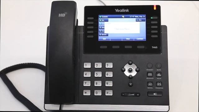 Yealink T46S Voicemail Setup смотреть онлайн