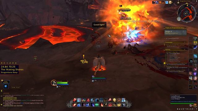 Complete the Siege on Dragonbane Keep WoW смотреть онлайн