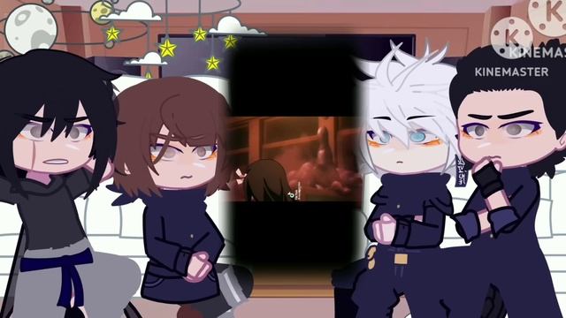 •|Jujutsu Kaisen React To Nezuko Kamado|• Gacha Club// KNY// ??/??