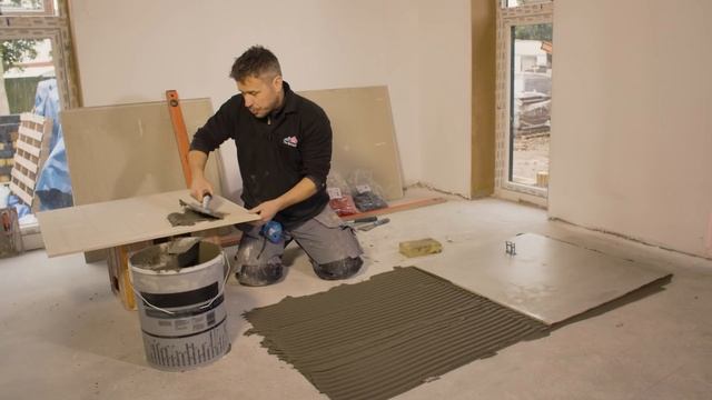 How To Set Out & Fix Down Large Floor Tiles #tiles #howto смотреть онлайн