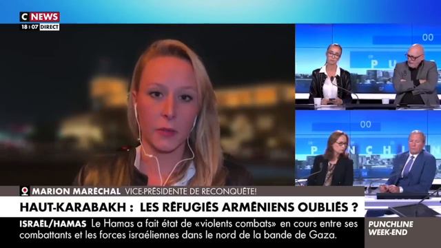 Marion Maréchal en duplex sur CNEWS depuis l'Arménie смотреть онлайн