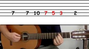 "Seven nation army" На гитаре, как играть? Обучение.