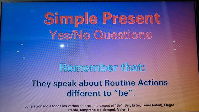 Yes/No questions and short answers - to be present, present simple, simple past смотреть онлайн
