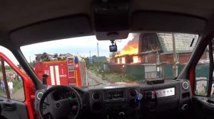 Горят три дома. Пожар глазами Урала.