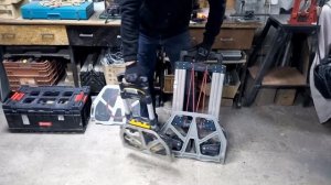 Отзыв на тележку Stanley SXWTD-FT501 и сравнение с Bosch Alu-CADDY.