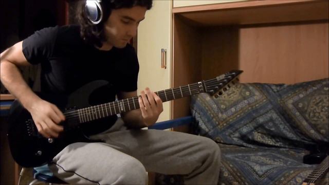 Yamaha ERG121 vs ESP M-II NTB [EMG 81 Metal] Cheap guitar VS Expensive guitar смотреть онлайн