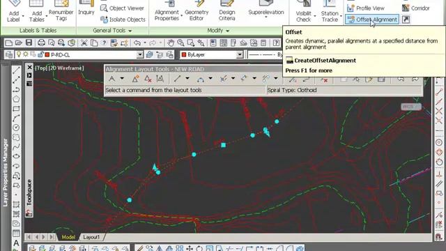 Land Desktop to AutoCAD Civil 3D-Editing an alignment in Civil 3D 2012.mp4 смотреть онлайн