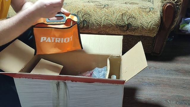 Пила Patriot 6020 распаковка смотреть онлайн