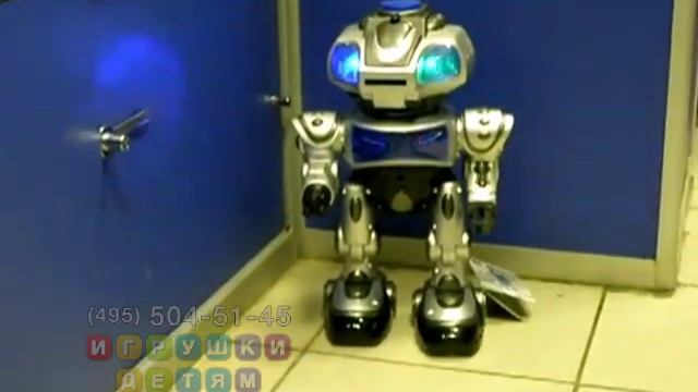 Игрушка интерактивный боевой робот Электрон с голосовым управлением смотреть онлайн