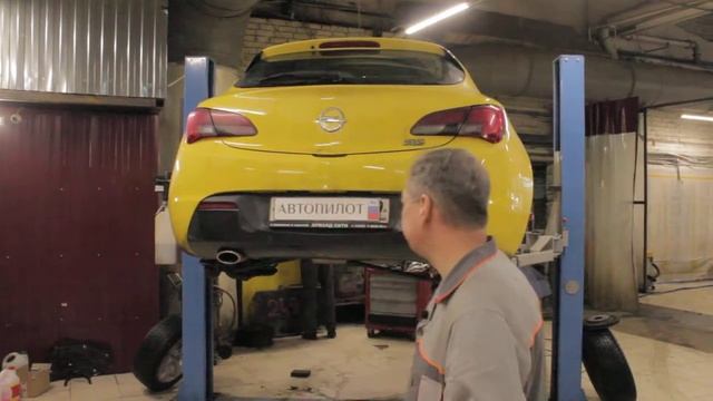 OPEL ASTRA 2012г бензин 1,4 Турбо АКПП пробег 34 тыс. Ремонт тормозной системы. смотреть онлайн