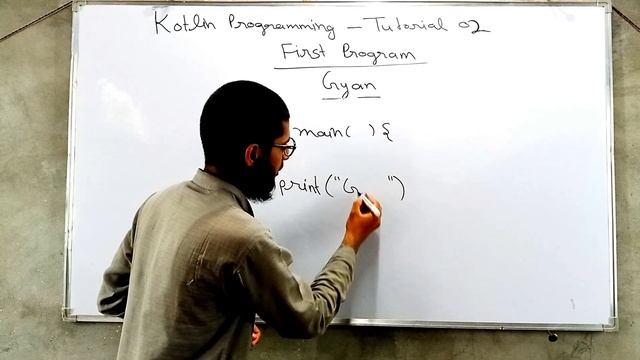 First Kotlin Program: 'main' & 'print' Explained | Hindi & Urdu | Tutorial 02 #KotlinForBeginners смотреть онлайн