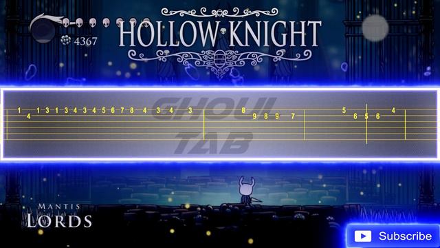 Hollow Knight - Mantis Lords [Mantis Lords Boss Fight] (Guitar Tab 譜 Tutorial) смотреть онлайн
