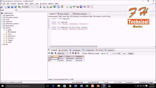 How to learn php Lesson 37 | Mysql Insert into & Update statement смотреть онлайн