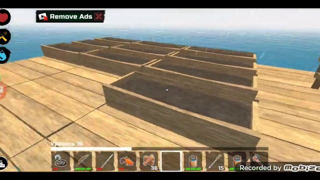 Raft:Выживание на плоту#5. Попытки впустую. Построили каяк. смотреть онлайн