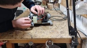 Подключение двигателя на прямую стиральной машины LG.