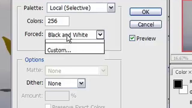 Save an Image as a GIF in Photoshop CS3 смотреть онлайн