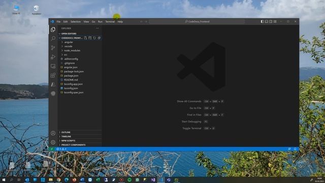 Solved: This command is not available when running the Angular CLI outside a workspace. смотреть онлайн