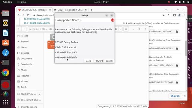 Installing Code Composer Studio in Linux, Ubuntu 22.04 смотреть онлайн