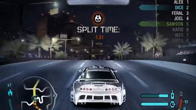 Need For Speed Carbon - Silverton - Spade Street смотреть онлайн
