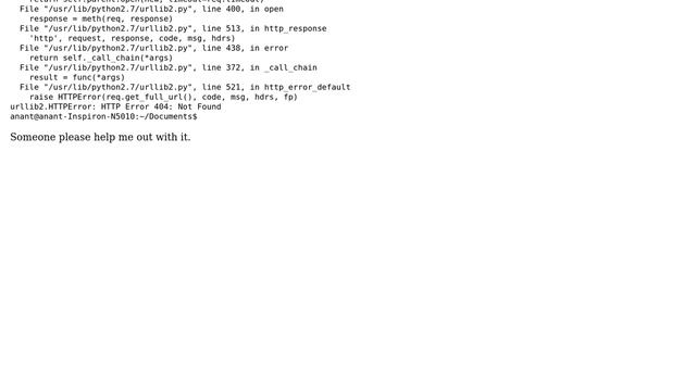 Ubuntu: Error in running Python scripts смотреть онлайн