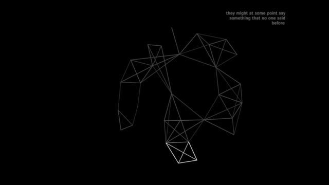 Live Text Sculpture using Network Visualization смотреть онлайн