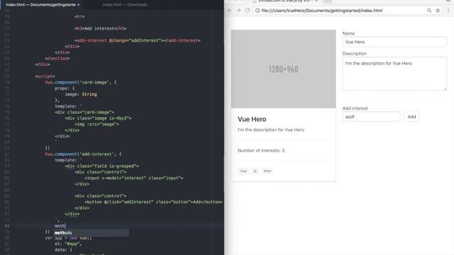 Getting started with Vue.js - part 8 (Component communication) смотреть онлайн