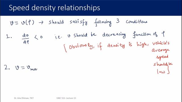 LECTURE 13 : Macroscopic Traffic flow model смотреть онлайн