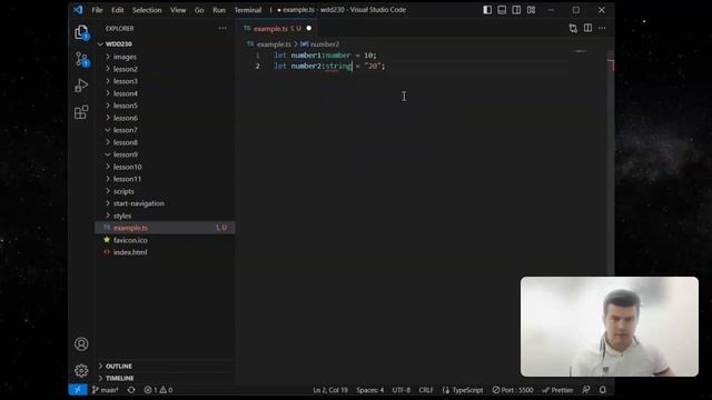 Typescript, a basic description from a student. смотреть онлайн