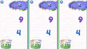 Learn Numbers With Bini Bambini Game / One - Two - Three - Four (English)