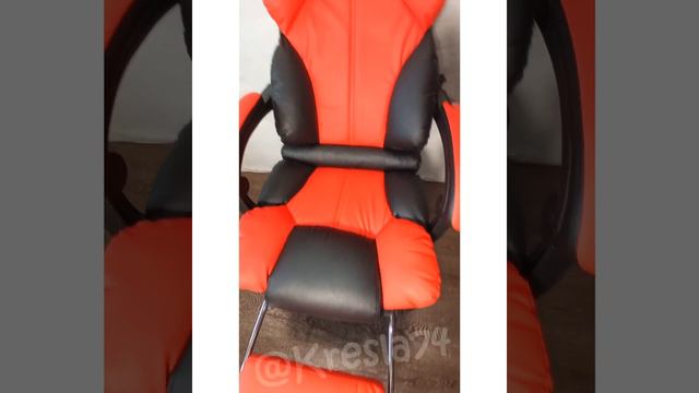 Черно-красное кресло с вибромассажем спины смотреть онлайн