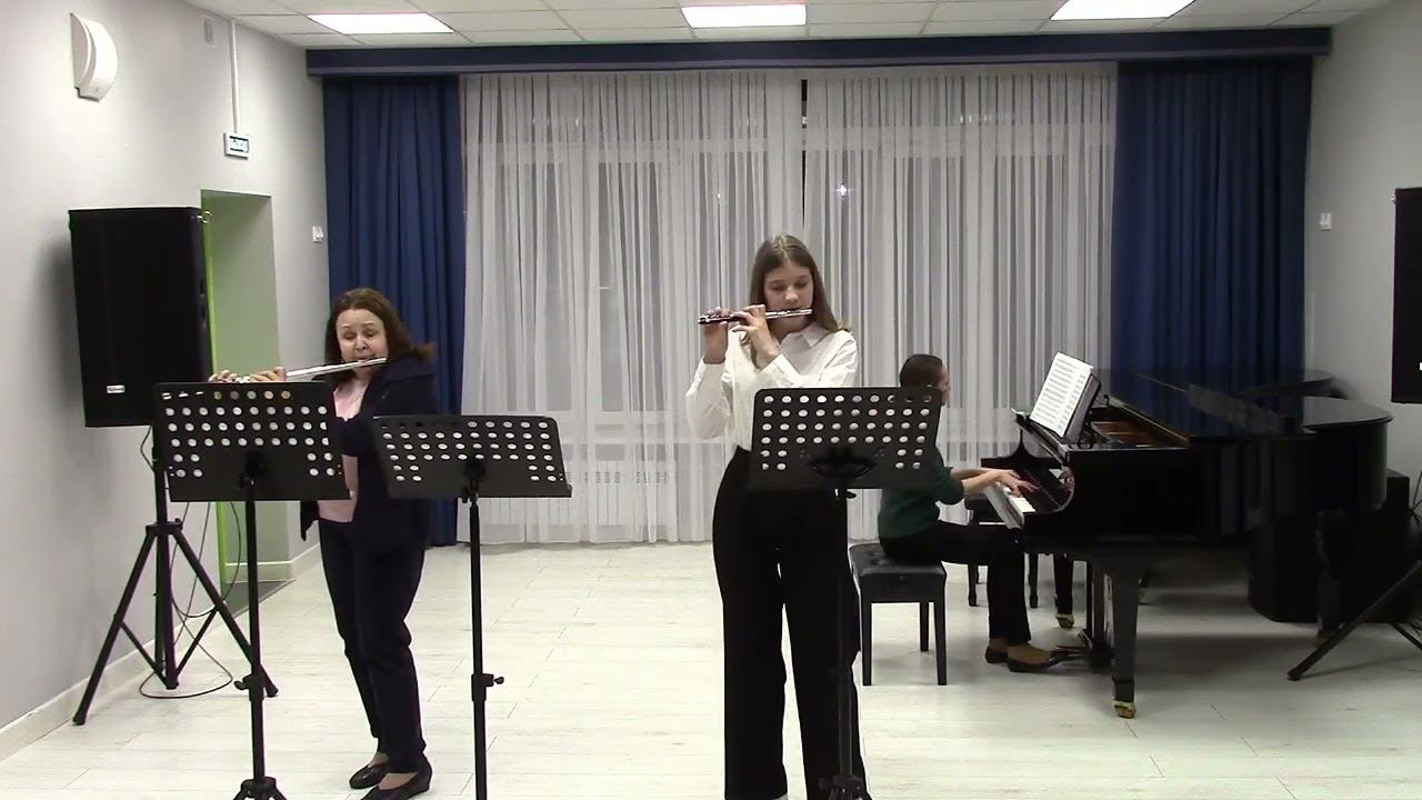 Томазо Альбинони Концерт для двух флейт А-moll 3 часть смотреть онлайн