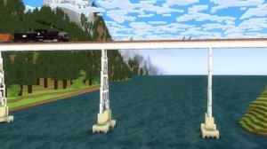 Minecraft Train! Stand by Me Scene Animation