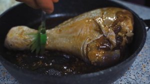 ЛУЧШАЯ ГОЛЕНЬ ИНДЕЙКИ! Вкусный рецепт индейки с розмариновым соусом. Сэндвич с индейкой