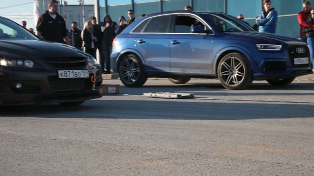 Audi Q3 RS Revo st.2 vs Mazda 6 MPS смотреть онлайн