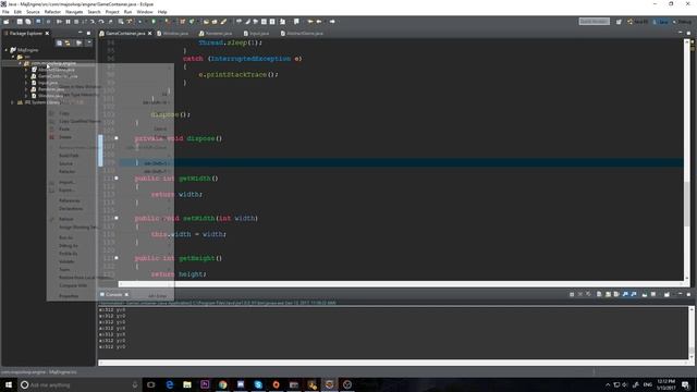 2D Java Game Engine #5 : Abstract Game смотреть онлайн