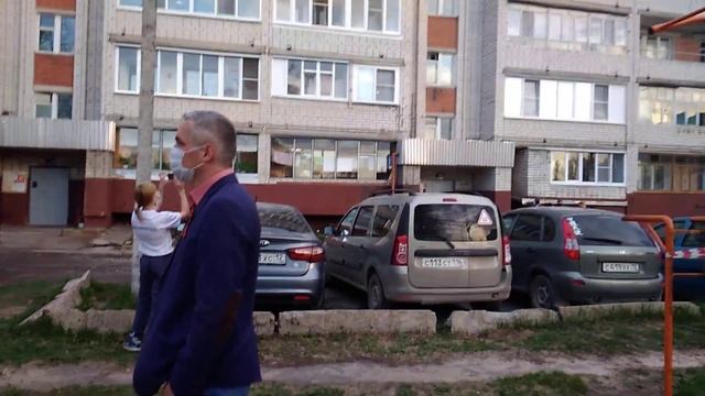 День победы всем двором. Дом №50 на улице Свердлова в Йошкар-Оле смотреть онлайн