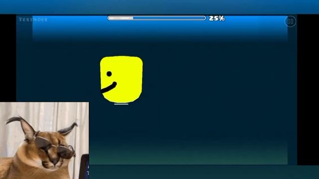 Шлёпа построил свой уровень в Geometry dash (1/2) | Geometry dash смотреть онлайн