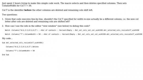 Runtime error 13 / Type Mismatch (2 Solutions!!)