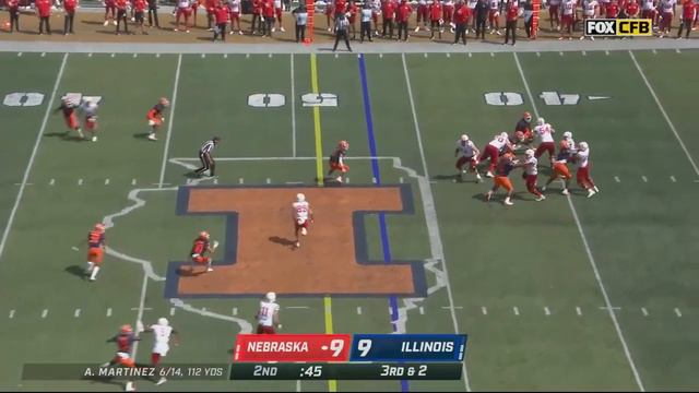 Nebraska VS Illinois Lowlights :( смотреть онлайн