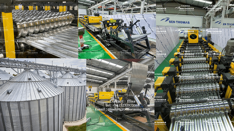 ( Grain silo machine ):
Silo sidewall production line
【 Silo sheet machine 】 смотреть онлайн
