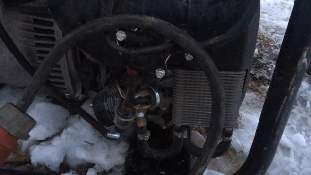 Бензогенератор на базе двигателя SUBARU EH72DS смотреть онлайн