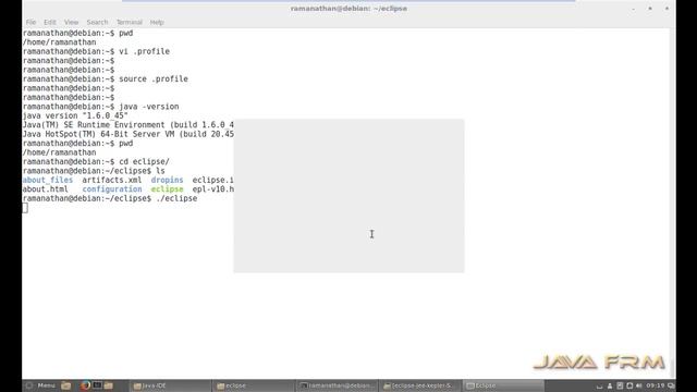Eclipse Kepler Installation in Debian 8.10 смотреть онлайн