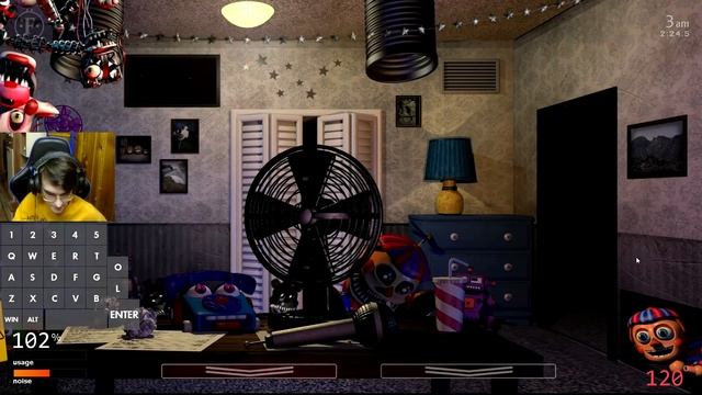 102% Энергии 35/20 Fnaf 7 UCN #Fnaf смотреть онлайн