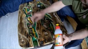 Журнальный столик из эпоксидной смолы своими руками