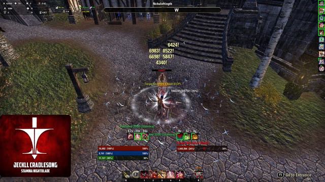 Stamina Nightblade DPS Test for Morrowind - 46.6k Selfbuffed смотреть онлайн