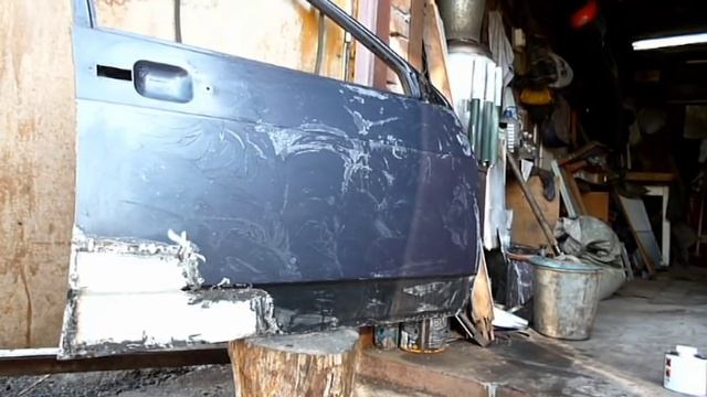 Ваз 2109: Как удалить старую краску "Часть№3" смотреть онлайн