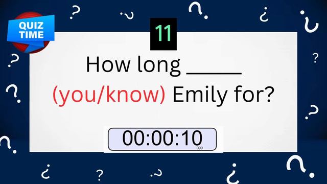 PAST SIMPLE AND PRESENT PERFECT QUIZ | INTERMEDIATE | 20 ITEMS смотреть онлайн